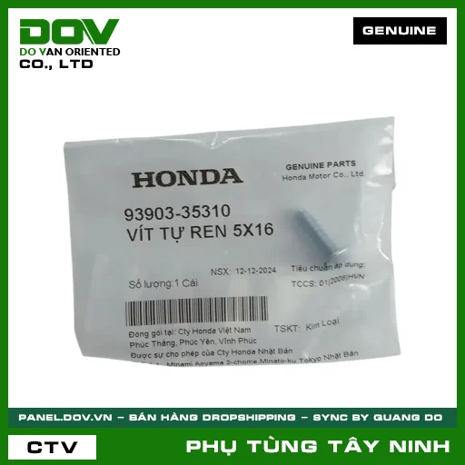 VÍT TỰ REN 5X16 — 9390335310