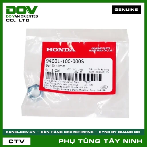ĐAI ỐC (Ê CU) 10MM — 94001100000S