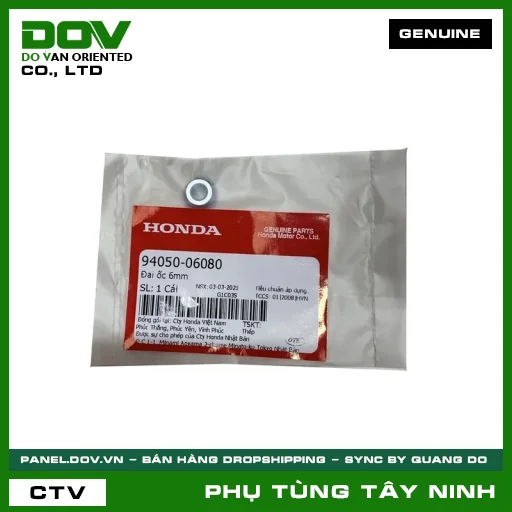 ĐAI ỐC (Ê CU) 6MM — 9405006080