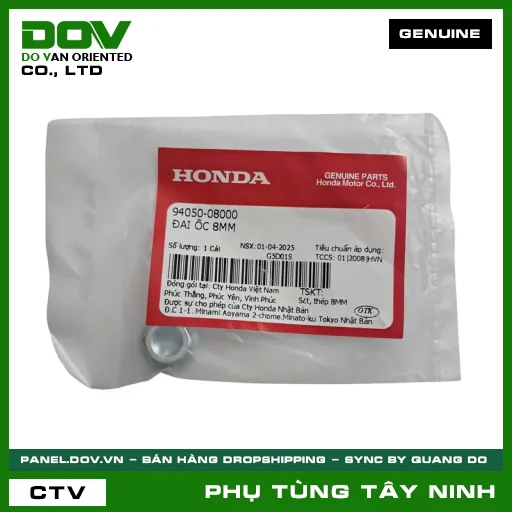 ĐAI ỐC (Ê CU) 8MM — 9405008000