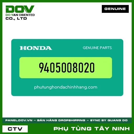 ĐAI ỐC (Ê CU) 8MM — 9405008020