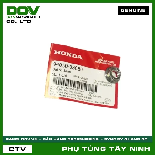 ĐAI ỐC (Ê CU) 8MM — 9405008080