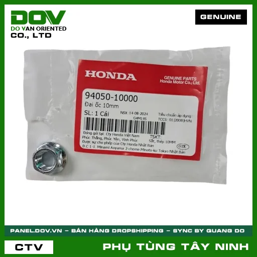 ĐAI ỐC (Ê CU) 10MM — 9405010000