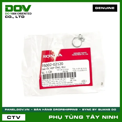 ĐAI ỐC (Ê CU) KẸP ỐNG, B12 — 9500202120