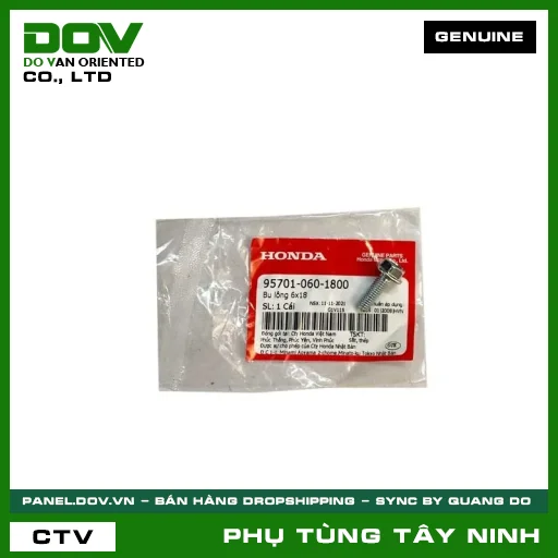 BU LÔNG (ỐC) 6X18 — 957010601800