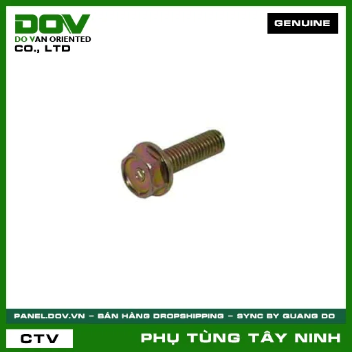 BULÔNG ĐẦU CÓ GỜ,6X20 — 957010602008