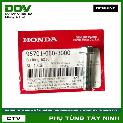 BU LÔNG (ỐC) 6X30 — 957010603000