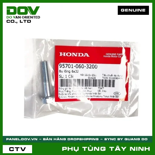 BU LÔNG (ỐC) 6X32 — 957010603200