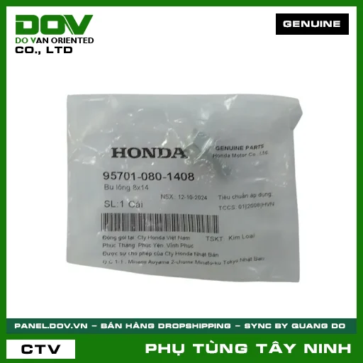 BU LÔNG (ỐC) 8X14 — 957010801408