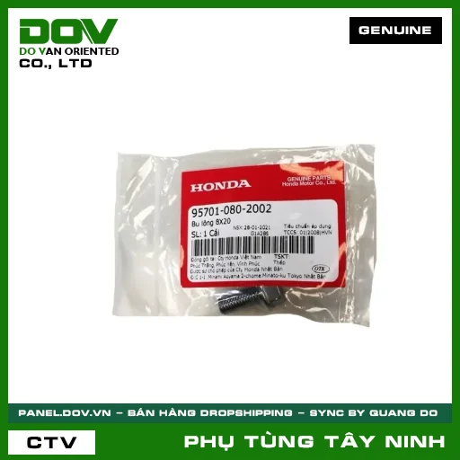 BU LÔNG (ỐC) 8X20 — 957010802002