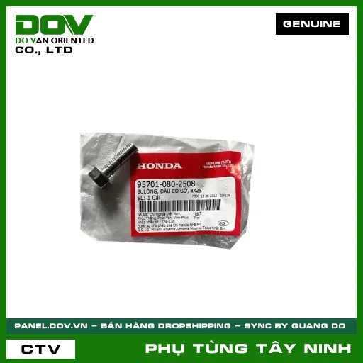 BULÔNG, ĐẦU CÓ GỜ, 8X25 — 957010802508