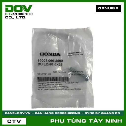 BU LÔNG (ỐC) 6X25 — 960010602500