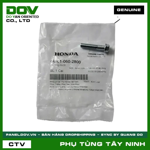 BU LÔNG (ỐC) 6X28 — 960010602800