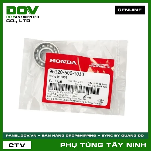 VÒNG BI 6001 — 961206001010