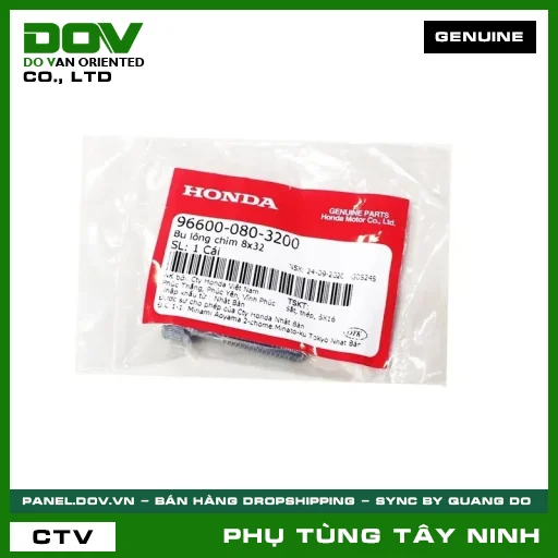 BU LÔNG (ỐC) CHÌM 8X32 — 966000803200