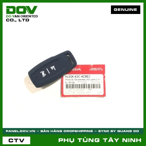 THÙNG 50, ỐP SMARTKEY 2021 XANH 2 NÚT — HLSSKK2CACBE2