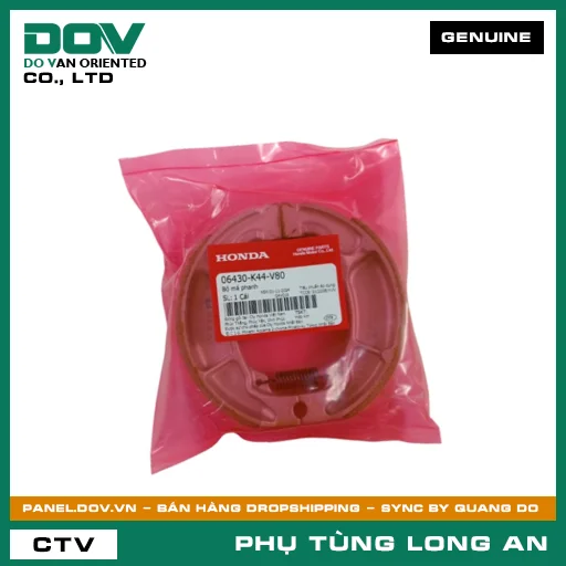 BỘ BỐ THẮNG HONDA AIR BLADE 125/150, AIR BLADE 125/160, LEAD 125, SH MODE, VARIO 160, VISION 110 — 06430K44V80