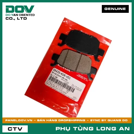 BỘ BỐ THẮNG NHỚT SAU HONDA SH 125/150, SH 125/160 — 06435K0RV01
