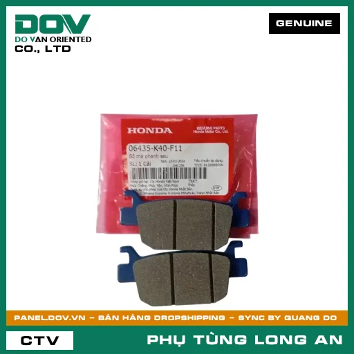BỘ BỐ THẮNG SAU HONDA SH 125/150 — 06435K40F11