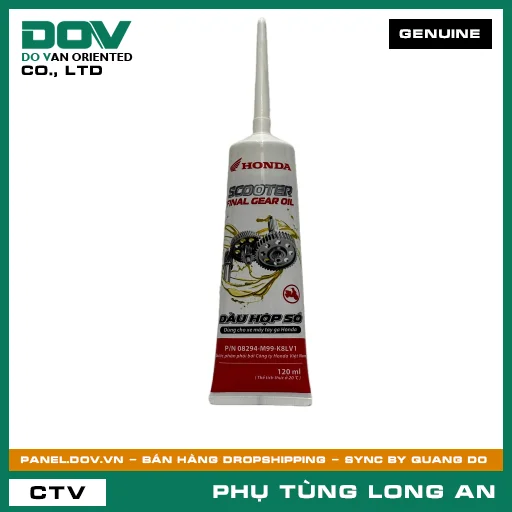 CHAI NHỚT HỘP SỐ 0.12L HONDA — 08294M99K8L11SUP