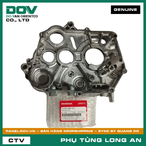 THÂN MÁY PHẢI HONDA SUPER DREAM, WAVE 100, WAVE ALPHA — 11100GB6911