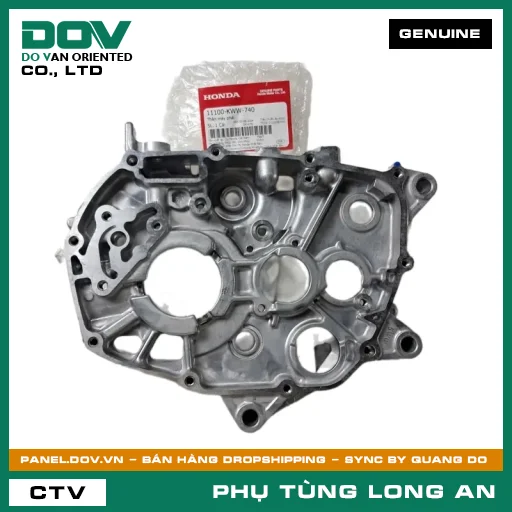THÂN MÁY PHẢI HONDA BLADE 110, DREAM 110, WAVE ALPHA 110, WAVE RSX 110 — 11100KWW740