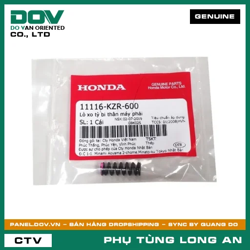 LÒ XO TỲ BI THÂN MÁY PHẢI HONDA AIR BLADE 125, AIR BLADE 125/150, LEAD 125, PCX, PCX 125, PCX 125/150, SH 125/150, SH MODE — 11116KZR600