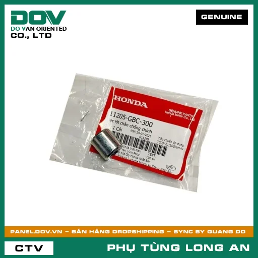 BẠC LÓT CHÂN CHỐNG CHÍNH HONDA AIR BLADE 110, AIR BLADE 125, AIR BLADE 125/150, AIR BLADE 125/160, CLICK 110, LEAD 125, PCX, PCX 125, PCX 125/150, PCX 160, SH 125/150, SH 125/160, SH MODE, VARIO 160, VISION 110 — 11205GBC300