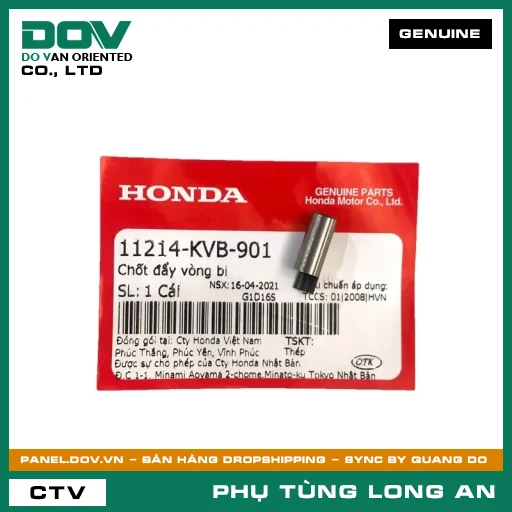 CHỐT ĐẨY VÒNG BI HONDA AIR BLADE 110, CLICK 110 — 11214KVB901