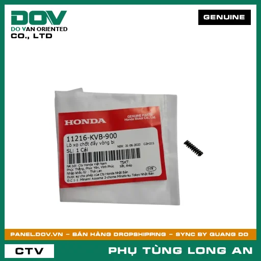 LÒ XO CHỐT ĐẨY VÒNG BI HONDA AIR BLADE 110, CLICK 110 — 11216KVB900