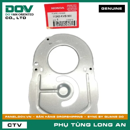 TẤM CHẮN NẮP MÁY BÊN TRÁI HONDA AIR BLADE 110, CLICK 110 — 11342KVB900