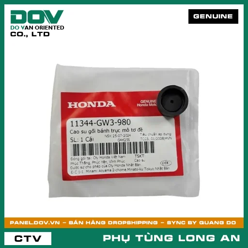 CAO SU GỐI BÁNH TRỤC MÔ TƠ ĐỀ HONDA AIR BLADE 110, CLICK 110, LEAD 110, VISION 110 — 11344GW3980