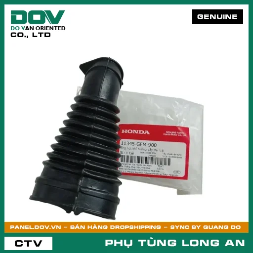 ỐNG HÚT KHÍ BUỒNG DÂY ĐAI TRÁI HONDA LEAD 110 — 11345GFM900