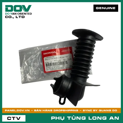 ỐNG HÚT KHÍ BUỒNG DÂY ĐAI TRÁI HONDA CLICK 110 — 11345KVB900