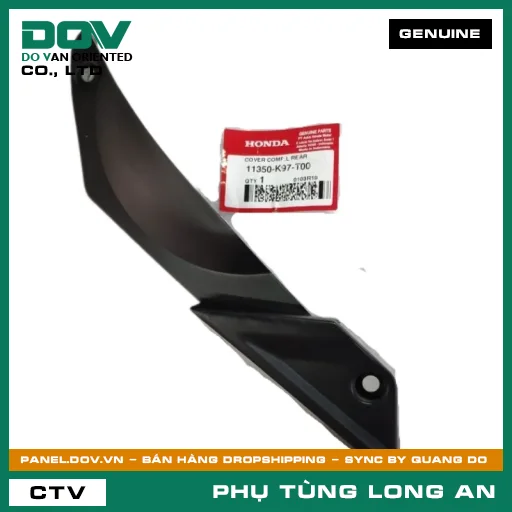 NẮP MÁY TRÁI SAU HONDA PCX, PCX 125/150 — 11350K97T00