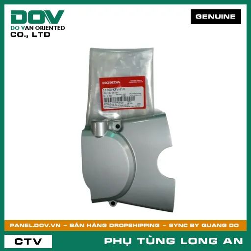 NẮP MÁY TRÁI SAU HONDA SUPER DREAM, WAVE ALPHA — 11360KFV950