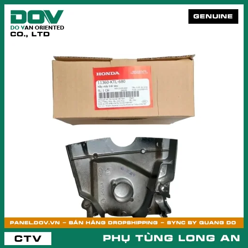 NẮP MÁY TRÁI SAU HONDA WAVE ALPHA — 11360KTL680
