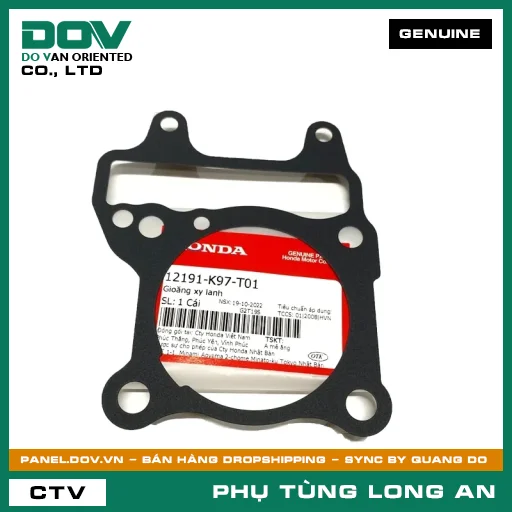 GIOĂNG XY LANH HONDA AIR BLADE 125/150 — 12191K97T01