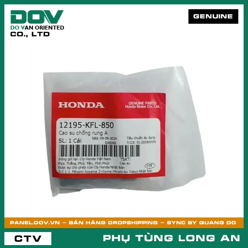 CAO SU CHỐNG RUNG A HONDA SUPER DREAM, WAVE 100, WAVE ALPHA — 12195KFL850