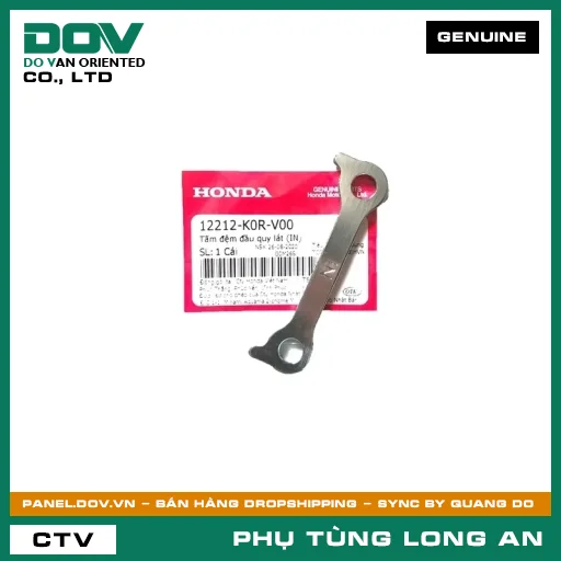 TẤM ĐỆM ĐẦU QUY LÁT (IN) HONDA AIR BLADE 125/160, LEAD 125, PCX 160, SH 125/150, SH 125/160, SH MODE, VARIO 160 — 12212K0RV00