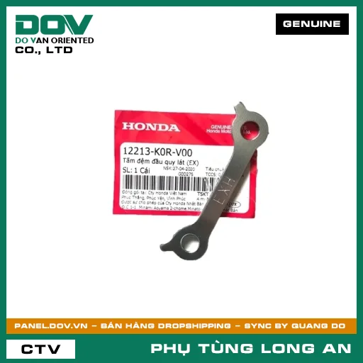 TẤM ĐỆM ĐẦU QUY LÁT (EX) HONDA AIR BLADE 125/160, LEAD 125, PCX 160, SH 125/150, SH 125/160, SH MODE, VARIO 160 — 12213K0RV00