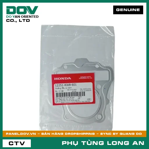 GIOĂNG ĐẦU XY LANH HONDA BLADE 110, DREAM 110, WAVE ALPHA 110, WAVE RSX 110 — 12251KWB601