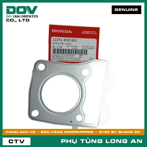 GIOĂNG ĐẦU XYLANH HONDA FUTURE 125, MSX 125, SUPER CUB C125 — 12251KYZ901