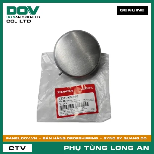 NẮP ĐẦU QUY LÁT TRÁI HONDA SUPER DREAM, WAVE 100, WAVE ALPHA — 12341KFL850