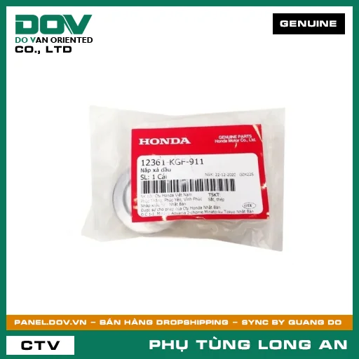 NẮP XẢ NHỚT HONDA SH 125/150 — 12361KGF911