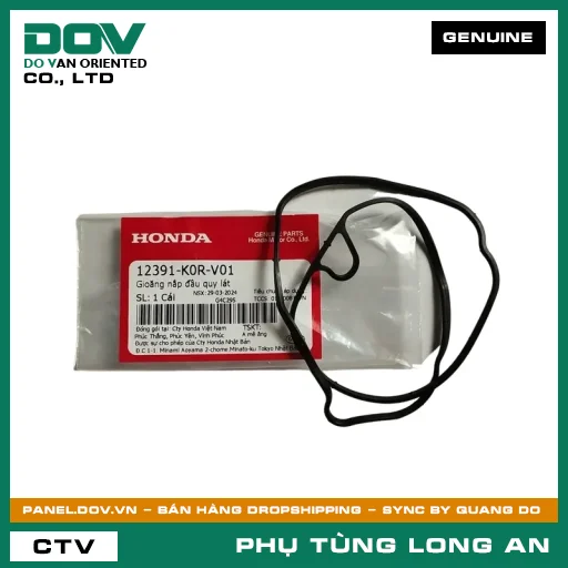 GIOĂNG NẮP ĐẦU QUY LÁT HONDA PCX 160, SH 125/150, SH 125/160 — 12391K0RV01