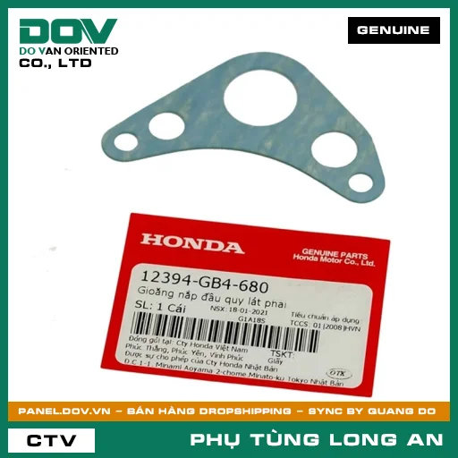 GIOĂNG NẮP ĐẦU QUY LÁT PHẢI HONDA  — 12394GB4680