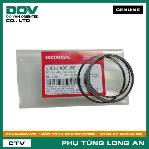 BỘ XÉC MĂNG TIÊU CHUẨN HONDA PCX, PCX 125, SH 125/150, SH MODE — 13011K35J00