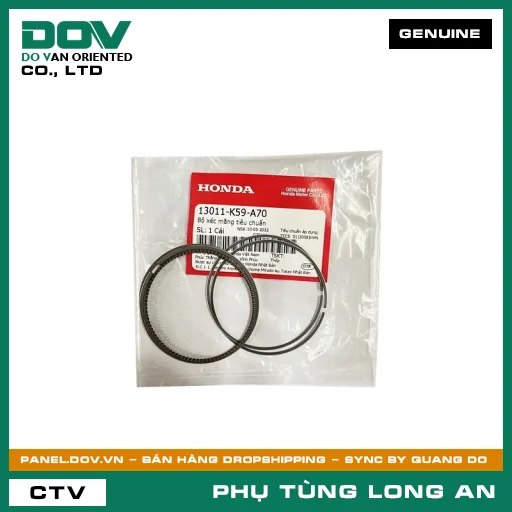 BỘ XÉC MĂNG TIÊU CHUẨN HONDA AIR BLADE 125/150 — 13011K59A70