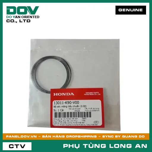 BỘ XÉC MĂNG TIÊU CHUẨN (0.00) HONDA WAVE RSX 110 — 13011K90V00